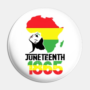 Juneteenth Is My Independence Day Black Women Black Pride Pin