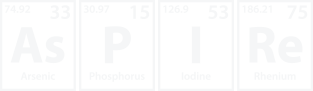 Aspire (As-P-I-Re) Periodic Elements Spelling Magnet