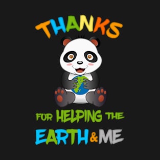 Thank you for helping the Earth and me T-Shirt