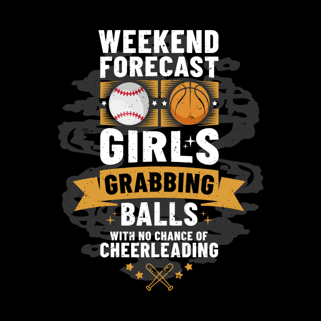 Weekend Forecast Girls Grabbing Balls Cheerleader by holger.brandt