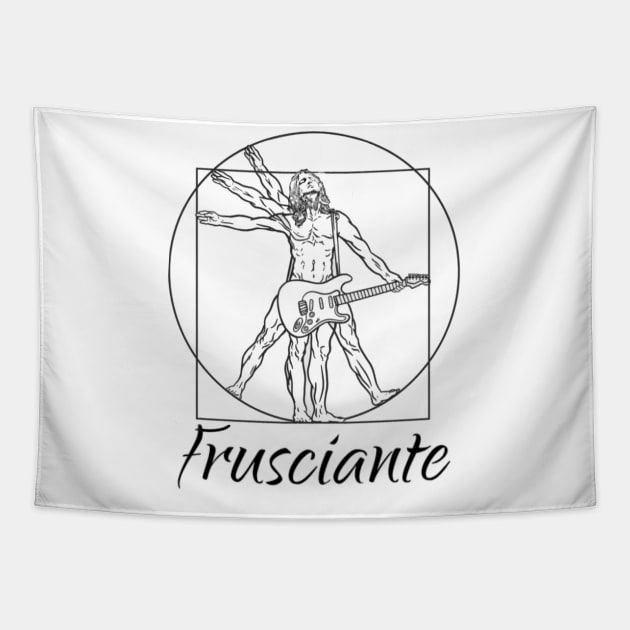 Vitruvian frusciante Tapestry by Genzperdana