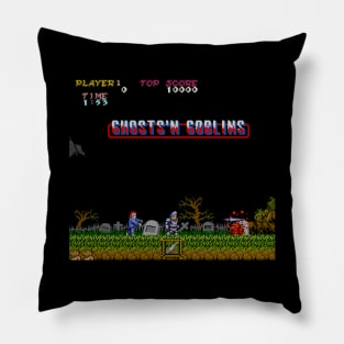 Ghosts 'n Goblins Pillow