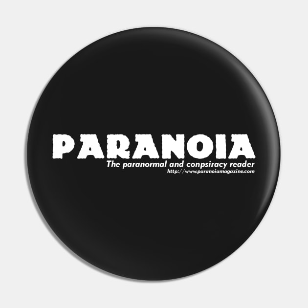 PARANOIA Magazine Logo Pin by orphillips