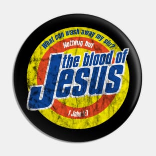 Nothing But The Blood Of Jesus Pin