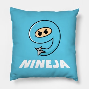 NINEJA (Nine and Ninja) Pillow