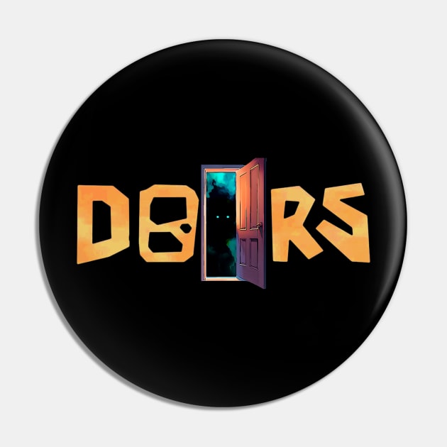 Open DOORS - Halt (Roblox Doors) Pin by Atomic City Art