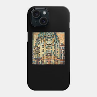 Berlin city drawing Phone Case