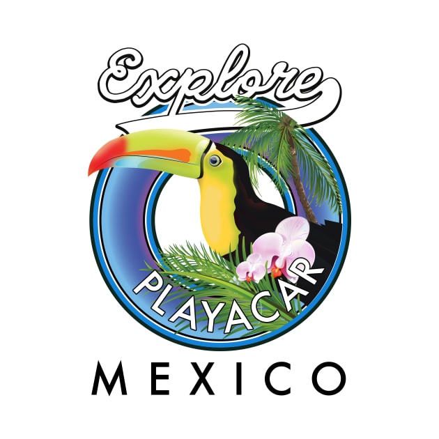 Explore Playacar mexico travel patch by nickemporium1