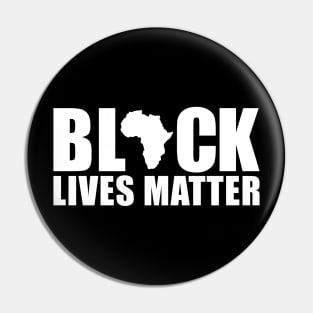 Black Lives Matter | Protest | African American | Africa Pin