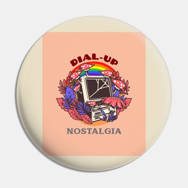 Dial-Up Nostalgia Pin by t3style