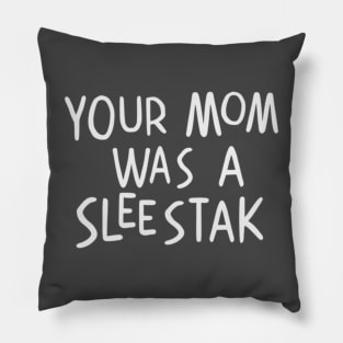 Your Mom was a Sleestak Pillow