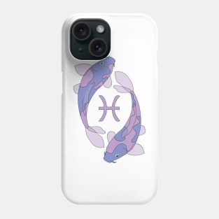 Pisces (Light Purple) Phone Case