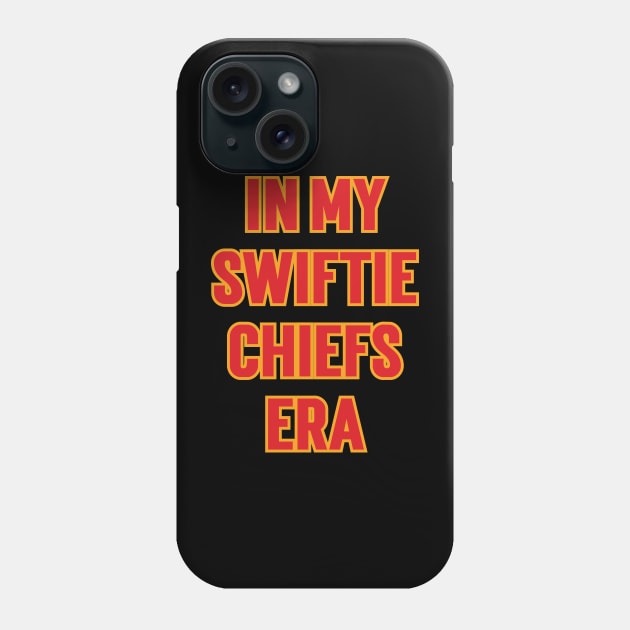 In My Swiftie Chiefs Era v2 Phone Case by Emma