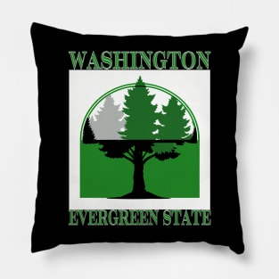 Washington Evergreen State Pillow