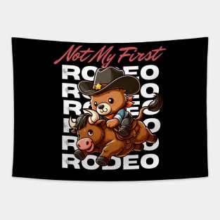 Not My First Rodeo Tapestry