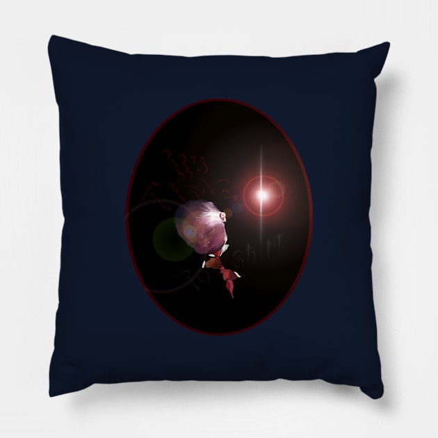 Time To Shine Pillow by TenomonMalke