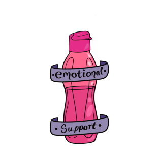 Emotional support water bottle T-Shirt