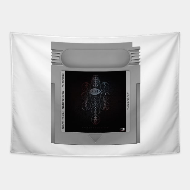Control System Game Cartridge Tapestry by PopCarts