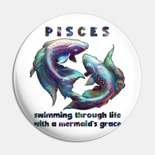 Design for Pisces with Funny Quotation_2 Pin