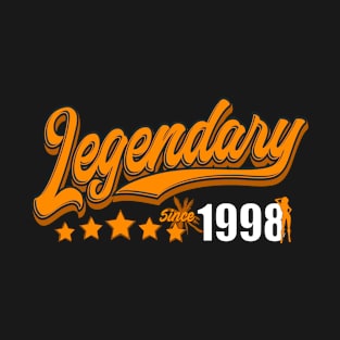 Legendary since 1998, orange T-Shirt