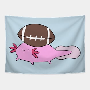 Axolotl and Football Tapestry