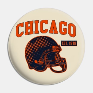 Chicago Football Pin