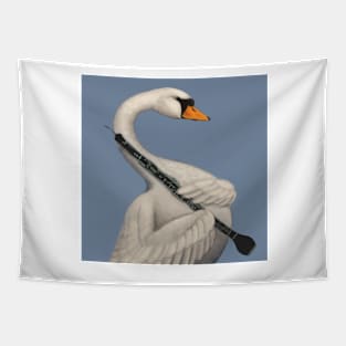 Musical Swan Tapestry