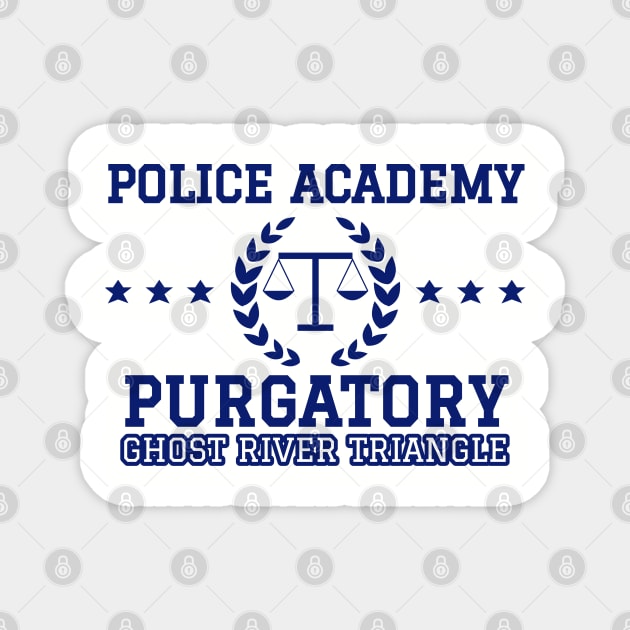 Purgatory Police Academy Magnet by Kizmit