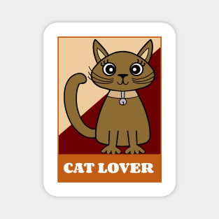 CAT Lover For Cat People Magnet