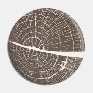 Tree Pattern Elegant Abstract Texture Pin