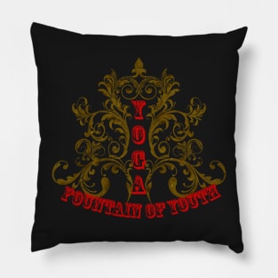 Yoga : Fountain of Youth Pillow