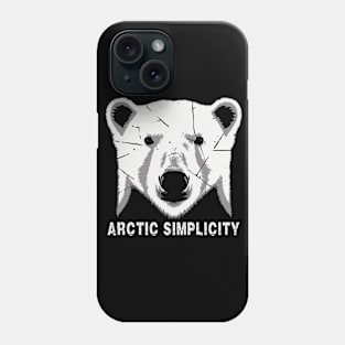 Arctic simplicity Phone Case