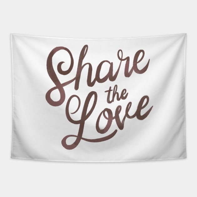 Share the love Tapestry by BillieTofu