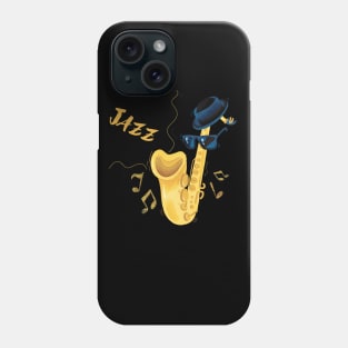 Jazz and Saxophone Phone Case