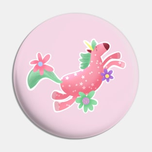 Pink Unicorn Pin