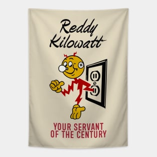 Reddy Kilowatt - Vintage Retrocolor Tapestry