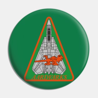 F14 Tomcat - VF114 Aardvarks Pin