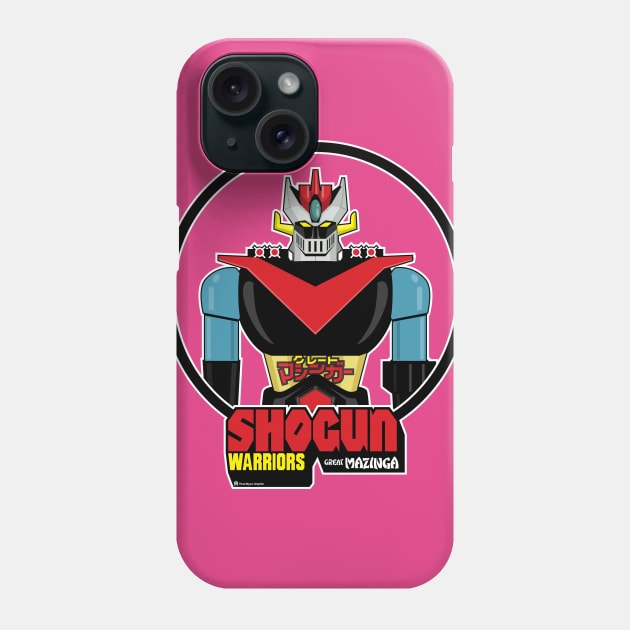 GREAT MAZINGA Phone Case by OutdoorMayhem