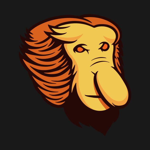 Proboscis Monkey t-shirt by LanaReen