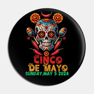 cinco de mayo day  may 5 2024 Pin