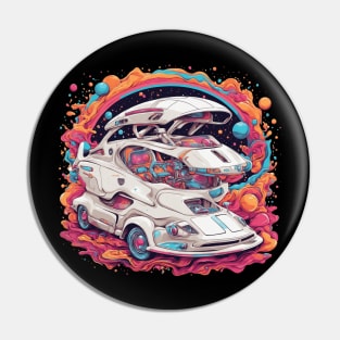 Space car Pin