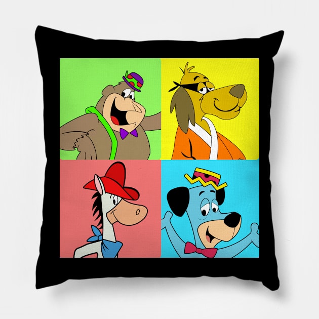 Retro gang Pillow by LuisP96