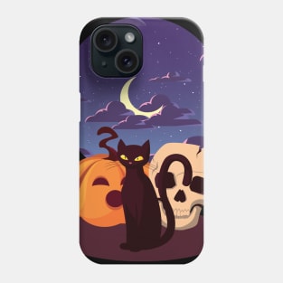 Witch's Black Cat Phone Case