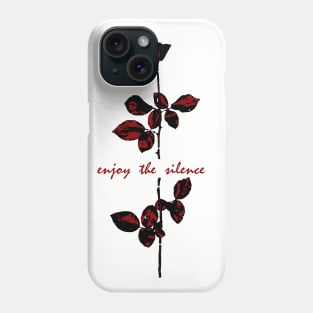 Enjoy The Silence - Blood Phone Case