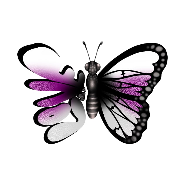 Demi Pride Butterfly by JessieiiiDesign