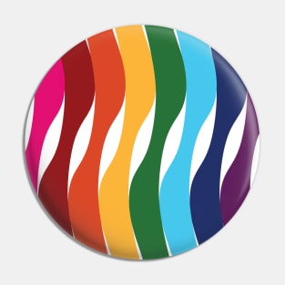 Rainbow Pride Colors Pin