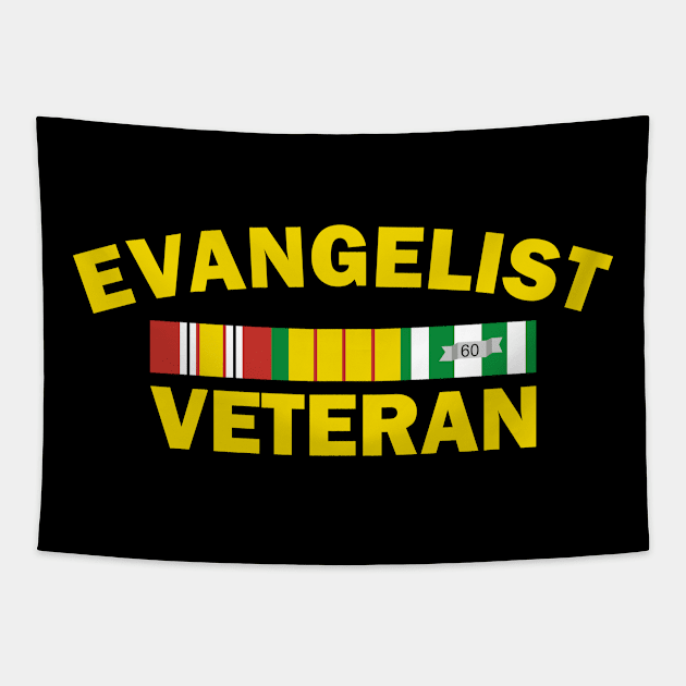 Evangelist Veteran Tapestry by CalledandChosenApparel