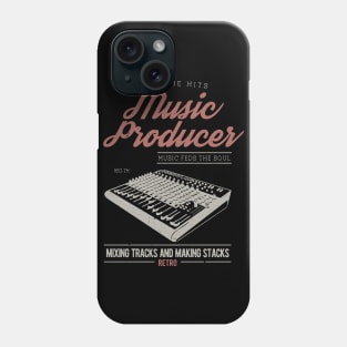 Music Producer Mixing Board Phone Case