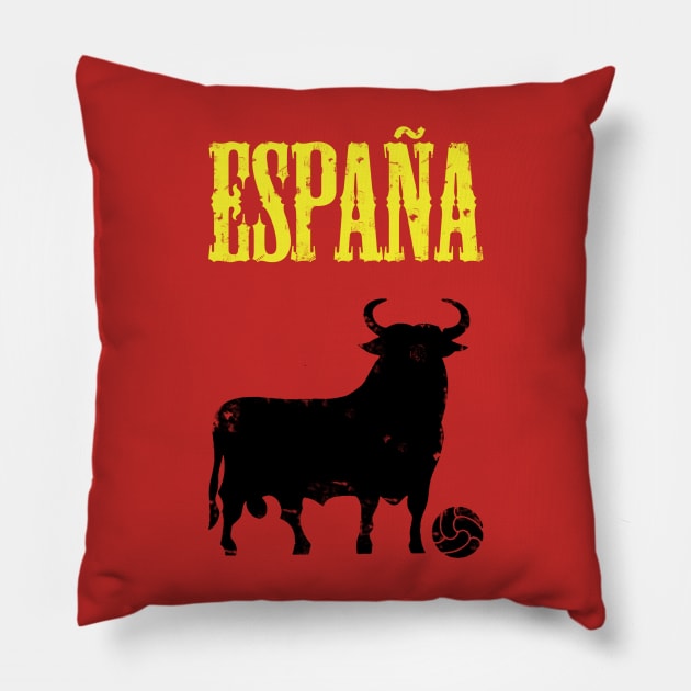 Espana Fútbol Pillow by Confusion101