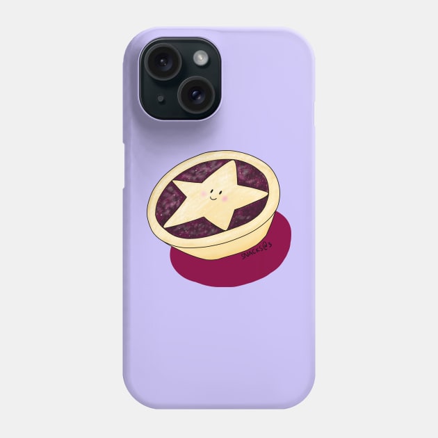 Mince Pie Phone Case by Snacks At 3